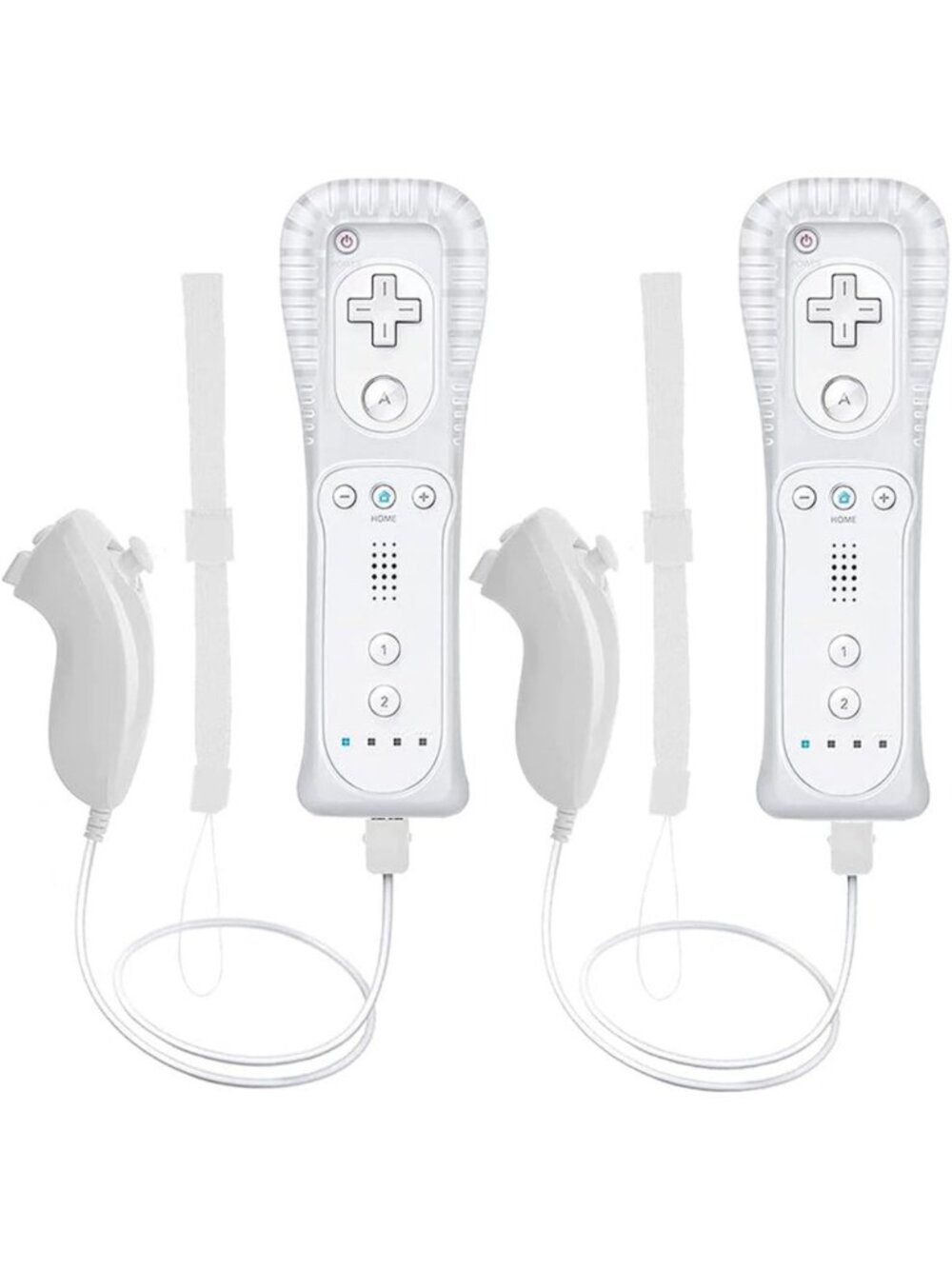 Wireless Wii Remote Controllers - 2 Pack, Upgraded for Wii & Wii U Consoles